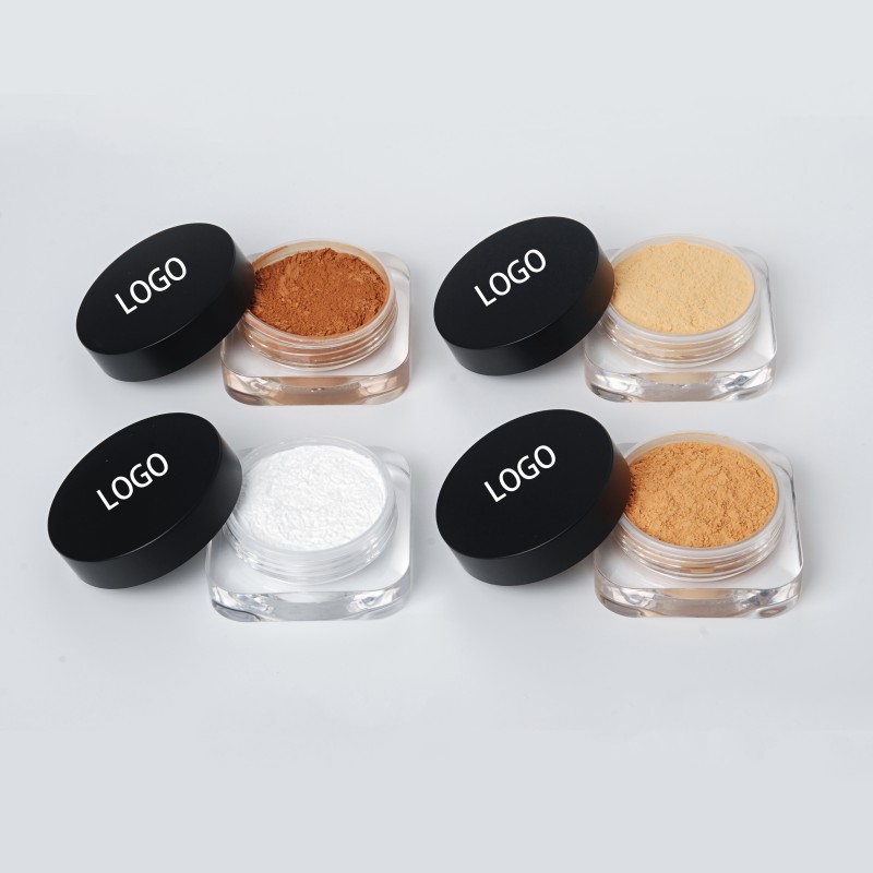 Loose Pigment Powder Manufacturer - Vegan Matte 14 Colors Face Powder High Quality Setting