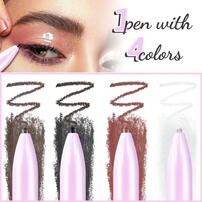 Colorful Eyeliner Factory - In Stock Private Label Waterproof Long Lasting Liquid Double Headed