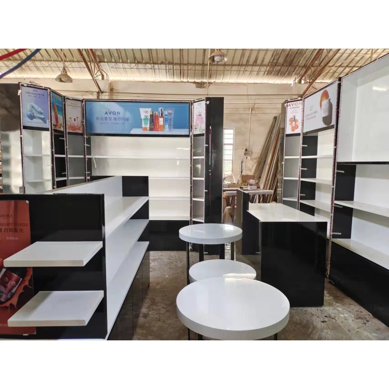 Wall Hanging Display Rack Manufacturer - Supply Cosmetics Cabinets Store Shelves