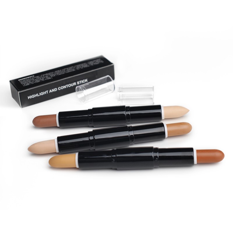 Highlighter Concealer Stick Manufacturer - Best Selling Private Label Double-headed Contour Pen
