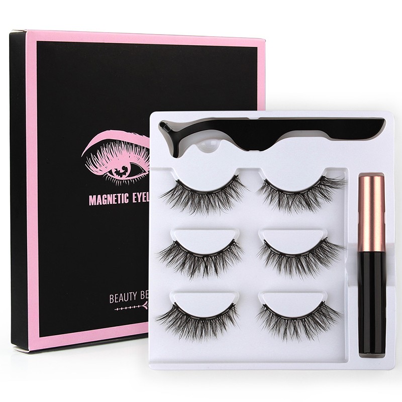 3D Mink Eyelashes Manufacturer - Wholesale Full Strip Extensions Custom Logo Eyelash Box