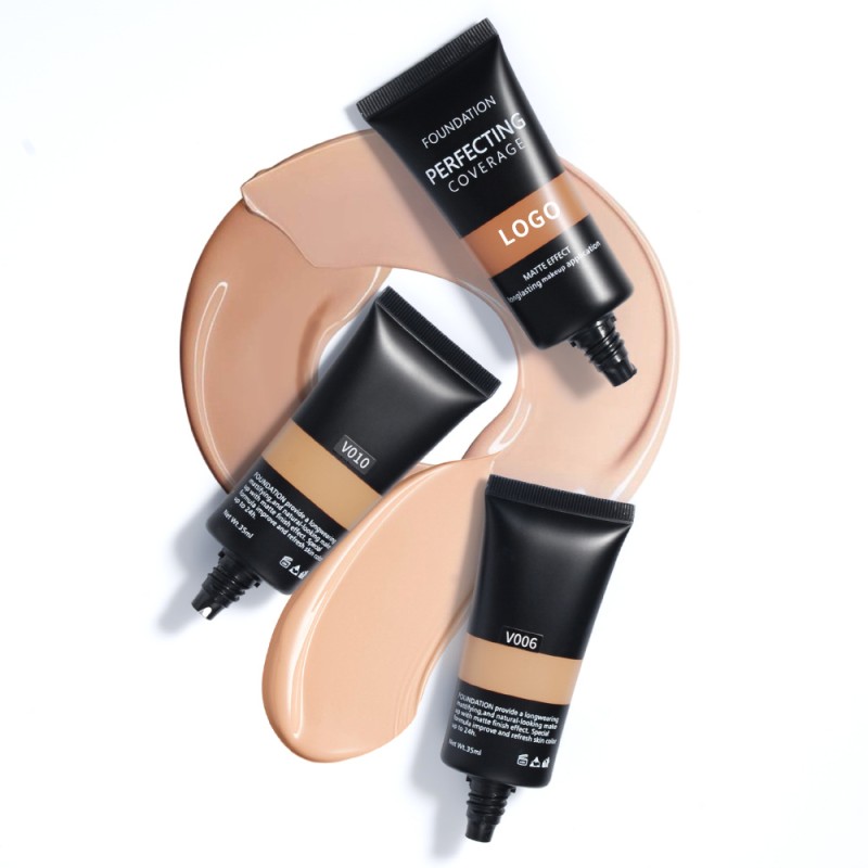 Matte Foundation Factory - Make Your Own Brand Full Coverage Good Quality Whitening Facial