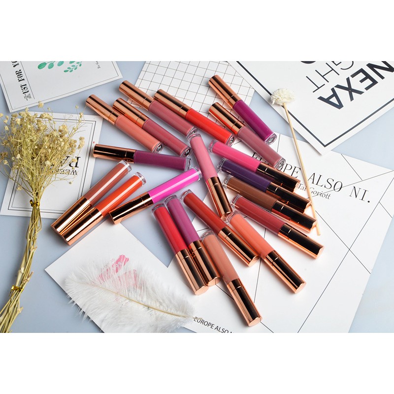 Liquid Lipstick Factory - 8 Colors Matte Private Label Pigment Makeup Manufacturer Vegan