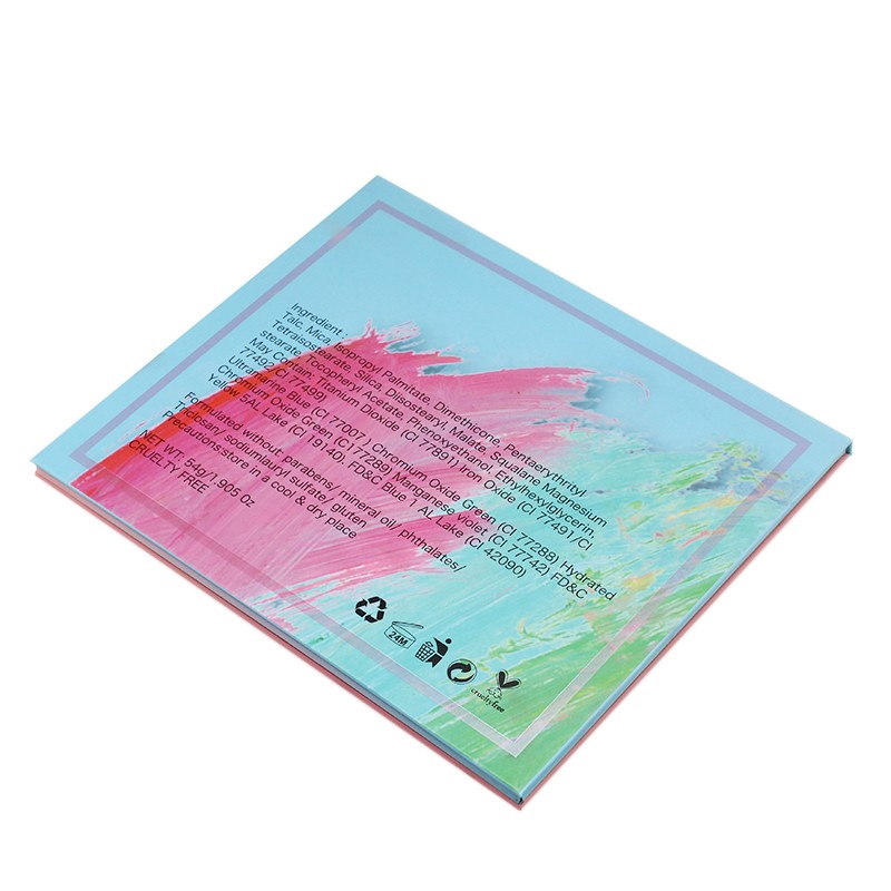 Eyeshadow Palette Factory - Colorful High Pigment 9 Color Private Label Pressed