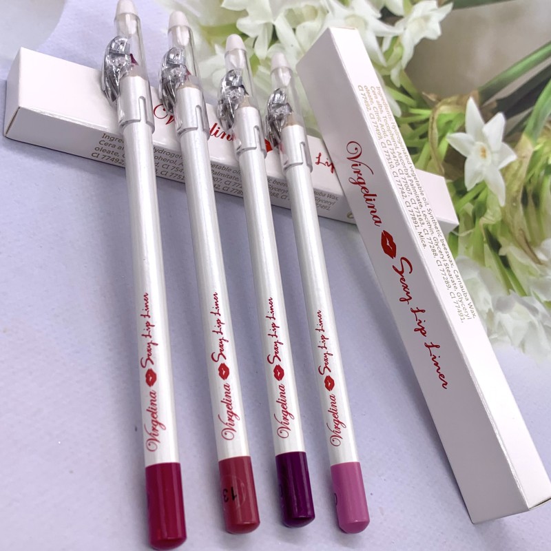 Lipliner Pencil Manufacturer - New Design 21 Colors with Sharpener Waterproof Long Lasting