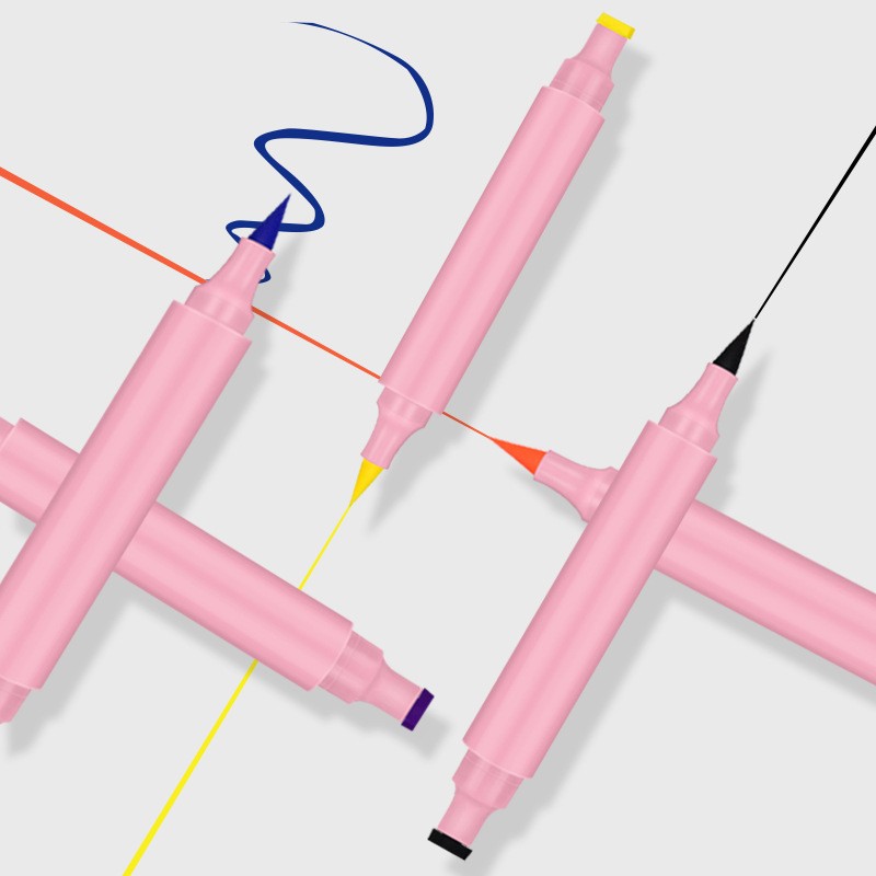 Makeup Pen Manufacturer - Factory Direct 4 in 1 Eyeliner Highlighter Eye Brow Lipliner Custom