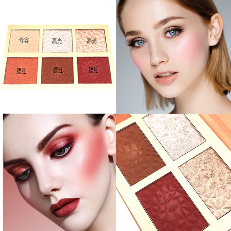 Beauty Blush Manufacturer - Cruelty Free 5 Color Customize Health Beauty Cheek and Lip Tint Private Label