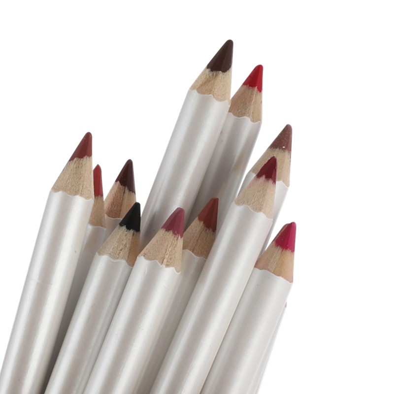 Lipliner Pencil Factory - Private Logos 16 Color Vegan Waterproof Wooden Nude