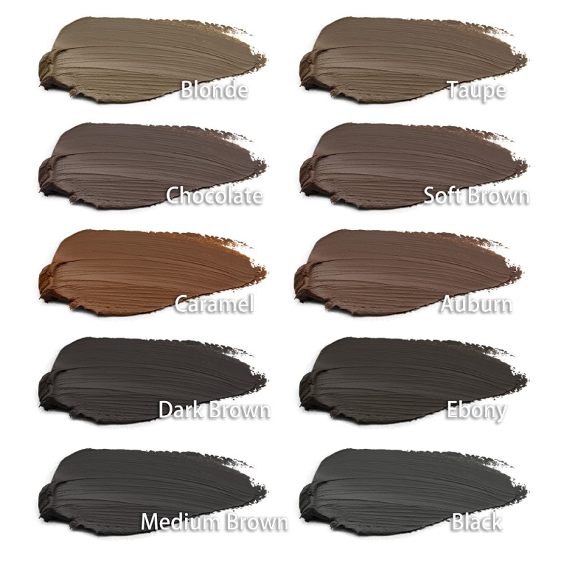 Eyebrow Gel Manufacturer - Wholesale 10 Color Pigmented No Logo Long Lasting Waterproof
