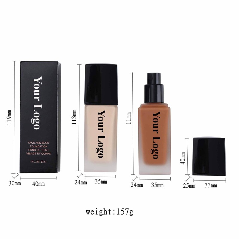 Makeup Foundation Manufacturer - OEM ODM 41 Colors Full Coverage Matte Oil Control