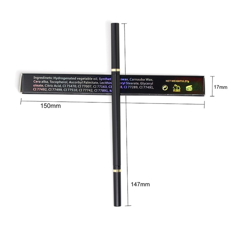 Waterproof Eyebrow Pencil Manufacturer - Wholesale Private Label Enhancers Custom logo 2 in 1