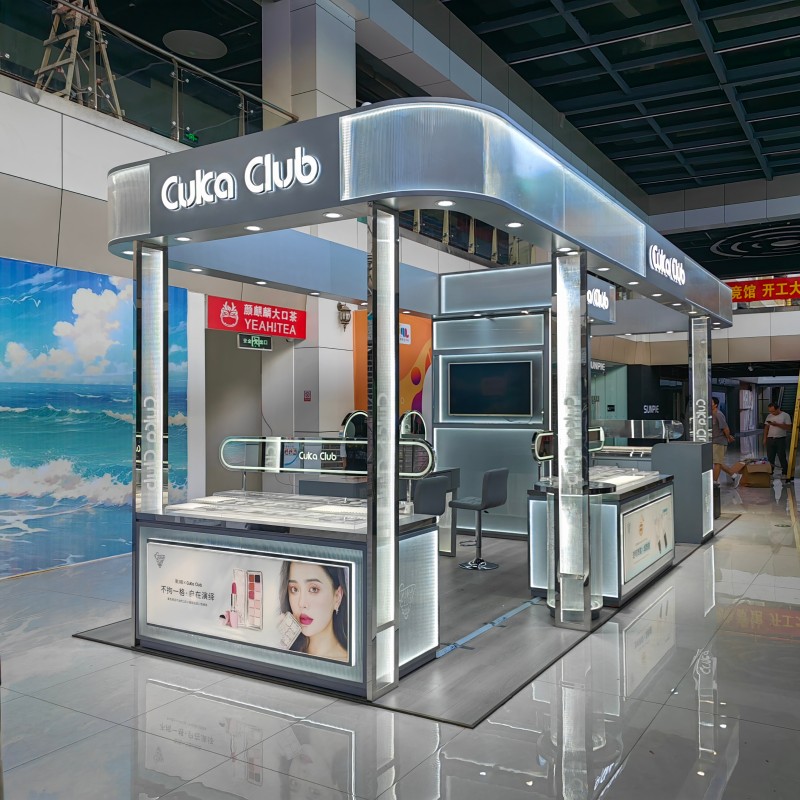 Cosmetic Display Stand Factory - Luxury Design Professional Perfume Cabinet