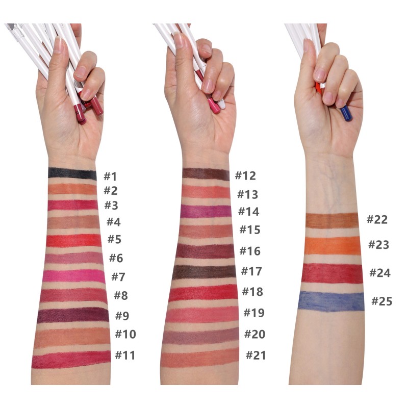 Cosmetic Lip Liner Factory - Best Seller OEM Waterproof Matte Long Lasting Eyebrow