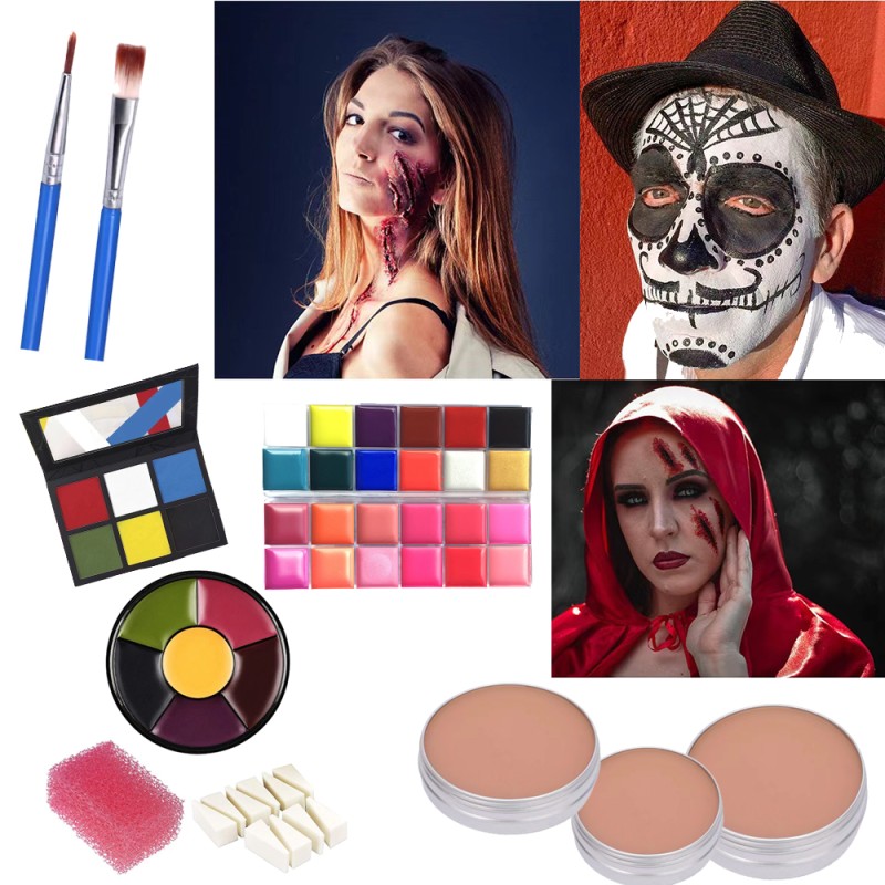 Body Painting Set Manufacturer - High Quality Waterproof Long Lasting Oil Paint OEM