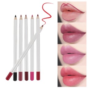 Lipliner Pencil Factory - Private Logos 16 Color Vegan Waterproof Wooden Nude