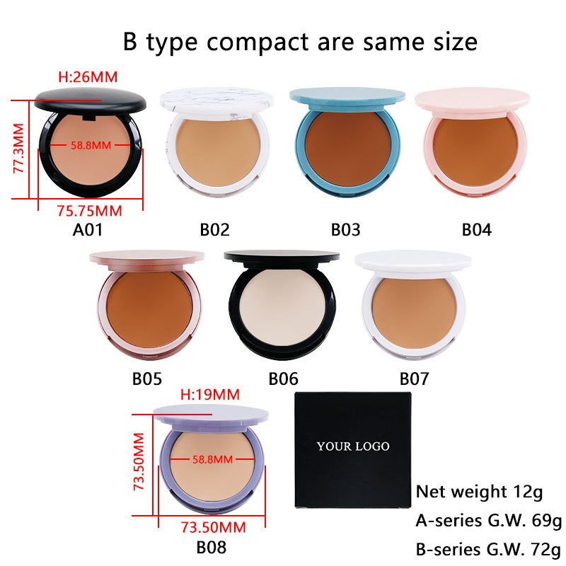 Makeup Compact Factory - OEM Custom Loose Powder Wholesale Oil Control Waterproof Face