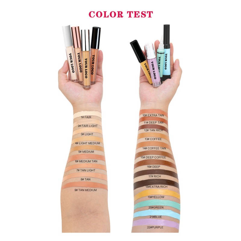 Full Coverage Concealer Factory - 18 Colors Long Wear High Quality Vegan Cruelty Free