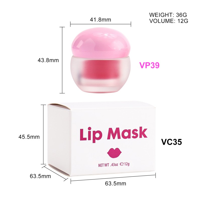 Lip Care Products Factory - Custom Logo Fruit Jelly Cute Lip Care Hydrating Nourishing