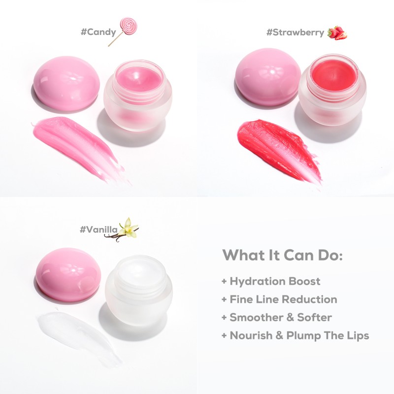 Lip Care Products Factory - Custom Logo Fruit Jelly Cute Lip Care Hydrating Nourishing