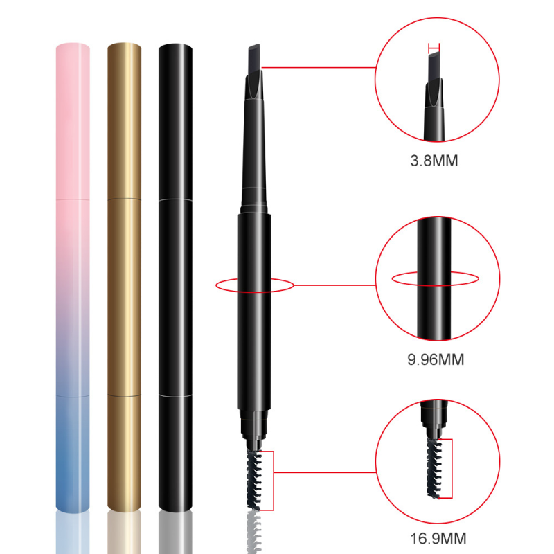 Eyebrow Pencil Factory - Waterproof Makeup Private Label Dark Brown Long Lasting Matte