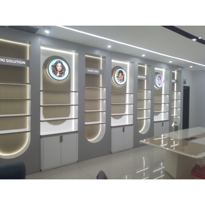 Cosmetic Display Stand Factory - Luxury Design Professional Perfume Cabinet