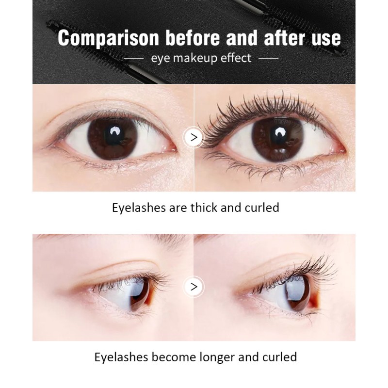 Mascara Factory - Cruelty-Free Black Long Lasting Plus Long Roll Waterproof Vegan Private Label