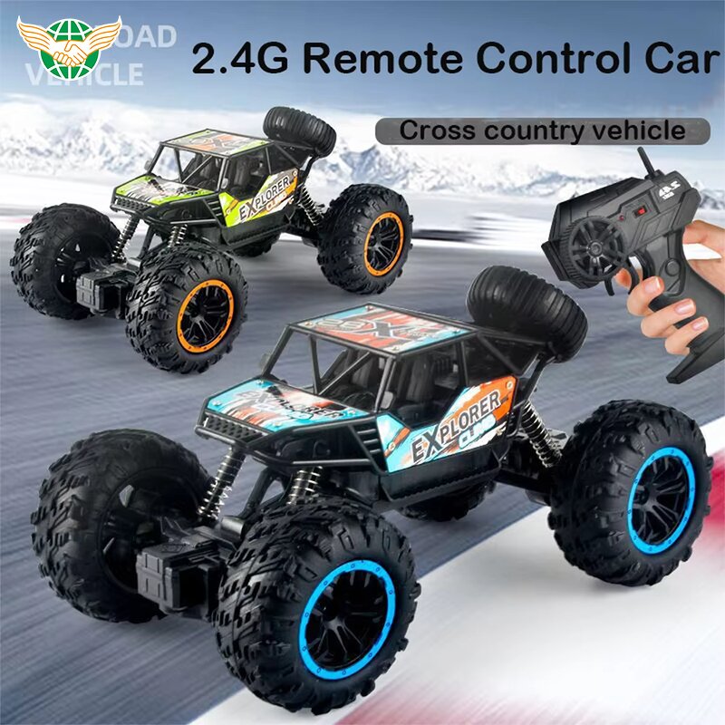 RC Car Toys Manufacturer - 2.4G 1:16 Large Size 45 Degrees Uphill TPR Tire All Terrain 4x4 Including Remote Controller Metal