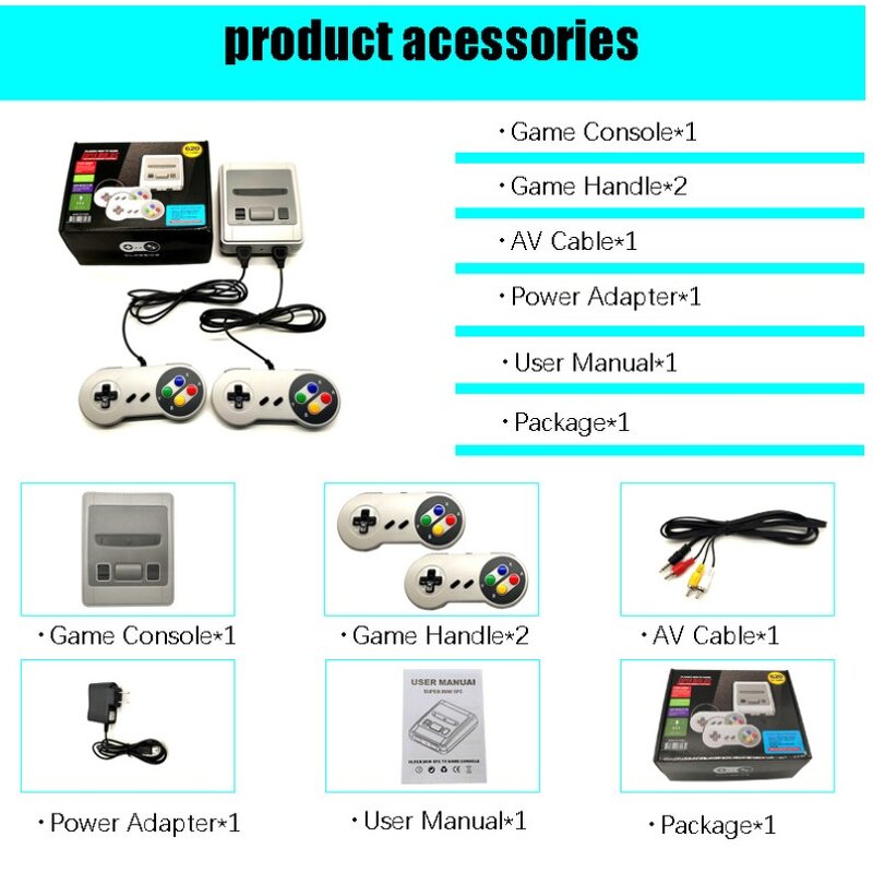 Video Game Console Manufacturer - 2026 Hot 621 Games Childhood Retro Mini Classic 4K TV AV 8 Bit Handheld Gaming Player