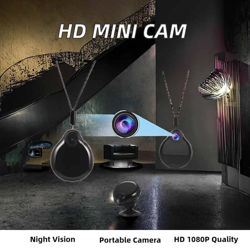 Home Security Camera Manufacturer - Mini WiFi Full HD 1080P Night Vision Wireless Nightshot Feature Supports Micro SD CMOS