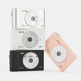 Digital Camera Manufacturer - Entry-Level Kids Campus Selfie Mini Retro 4K 2.4inch Screen 50 Megapixels HD Photography Travel