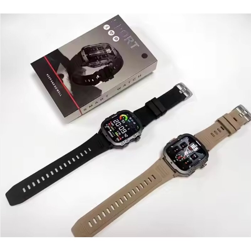 Sport Smart Watch Manufacturer - 2025 Best Quality Outdoors QX11 BT Call 420mAh 3ATM Waterproof Swimming Fitness for Men