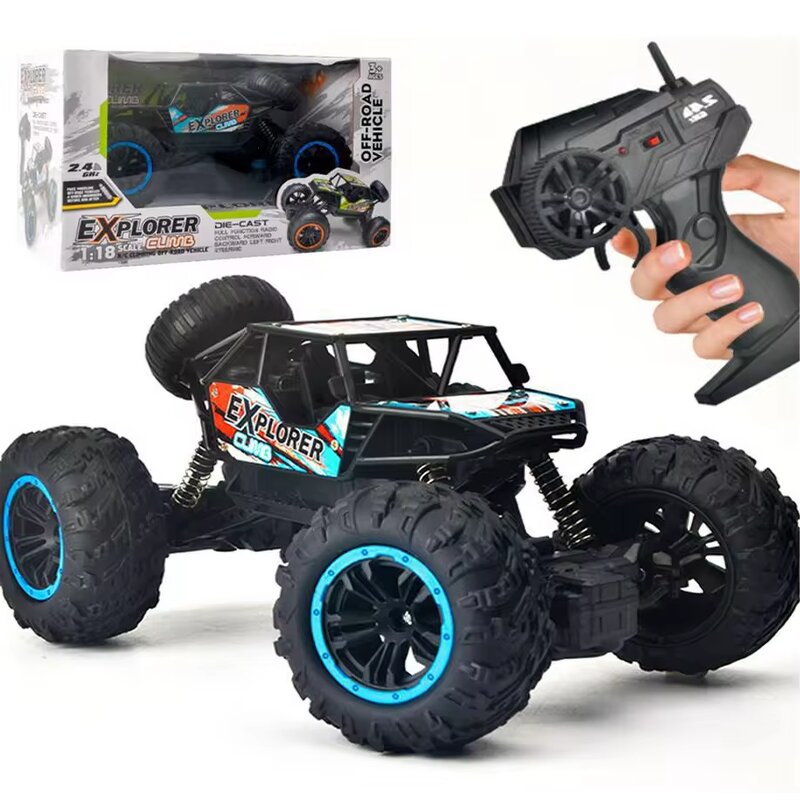 RC Car Toys Manufacturer - 2.4G 1:16 Large Size 45 Degrees Uphill TPR Tire All Terrain 4x4 Including Remote Controller Metal
