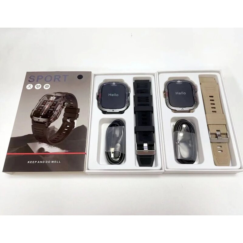 Sport Smart Watch Manufacturer - 2025 Best Quality Outdoors QX11 BT Call 420mAh 3ATM Waterproof Swimming Fitness for Men