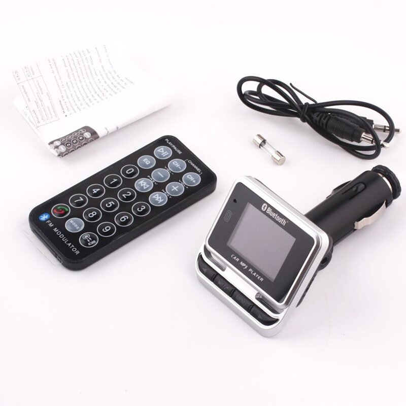 Car Radio Mp3 Player Manufacturer - 2025 1.44 Inch LCD Music Adapter USB Auto Charger BT Handsfree Car Kit FM Transmitter Remote