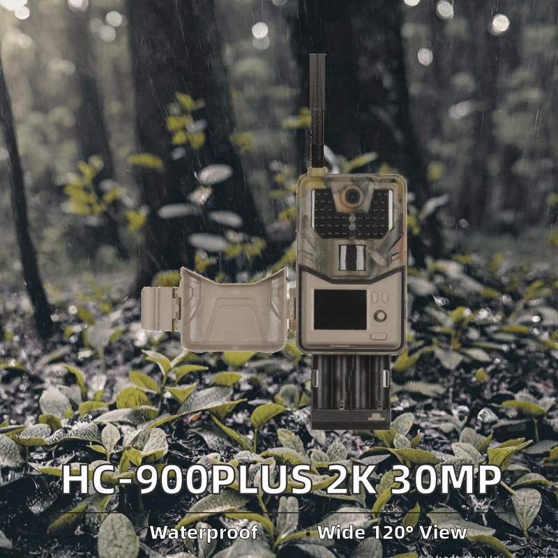 Outdoor Tracking Camera Manufacturer - HC-900Plus 2025 New Version 2K 30MP with Infrared APP Nightshot CMOS Imaging Sensor for Hunting