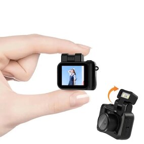 Mini Camera Manufacturer - Monoreflex Camcorder with CMOS Sensor 12MP 1080P HD Video Night Vision MicroSD Flash Lamp LCD