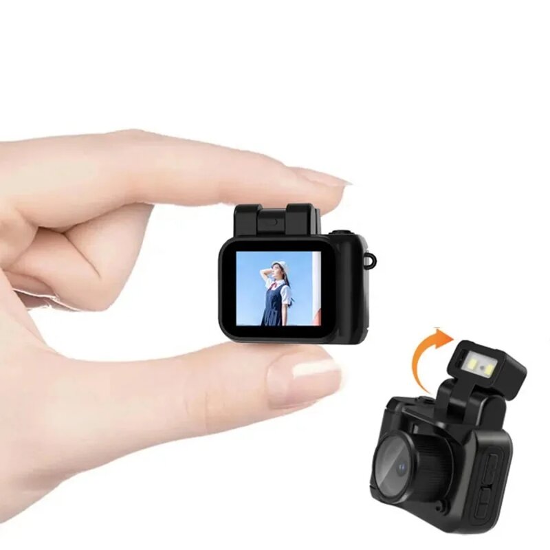 Mini Camera Manufacturer - Monoreflex Camcorder with CMOS Sensor 12MP 1080P HD Video Night Vision MicroSD Flash Lamp LCD