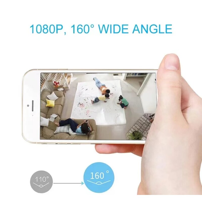 Mobile Body Camera Manufacturer - Room Security X5 Hot Sales HD WiFi 720P Night Vision MicroSD Video Mini