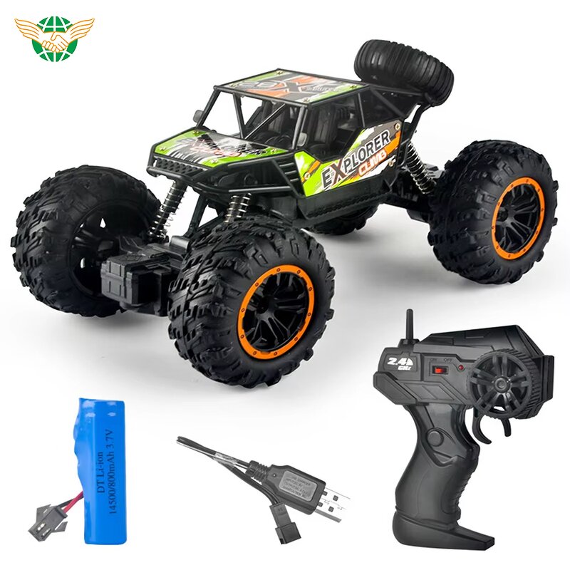 RC Car Toys Manufacturer - 2.4G 1:16 Large Size 45 Degrees Uphill TPR Tire All Terrain 4x4 Including Remote Controller Metal