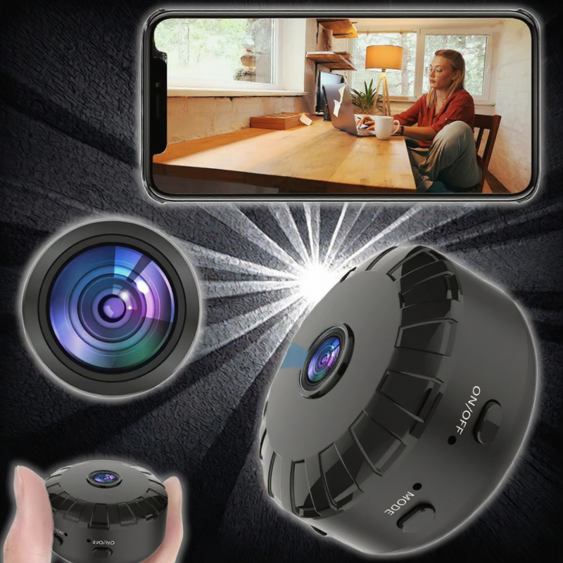 Home Security Camera Manufacturer - HD Mini WiFi Night Vision Wireless Remote Monitoring Audio Motion Alarm Magnetic Base CCD
