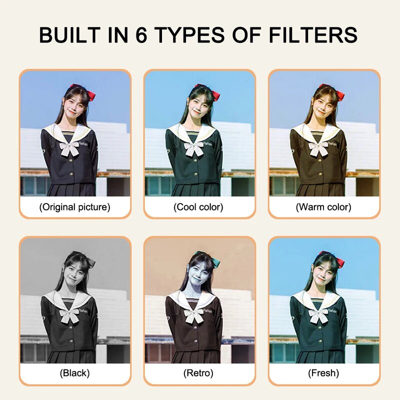 Mini Camera Manufacturer - Monoreflex Camcorder with CMOS Sensor 12MP 1080P HD Video Night Vision MicroSD Flash Lamp LCD