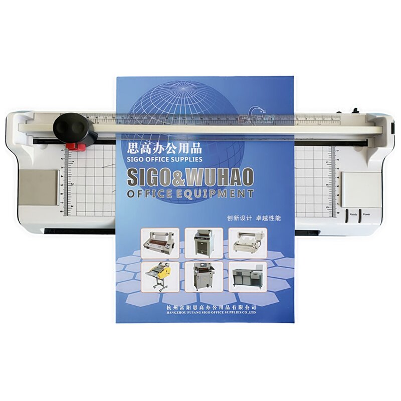 Laminator Cutter Machine Manufacturer - Hot Cold Two Rollers A4 Size Document Photo Laminator