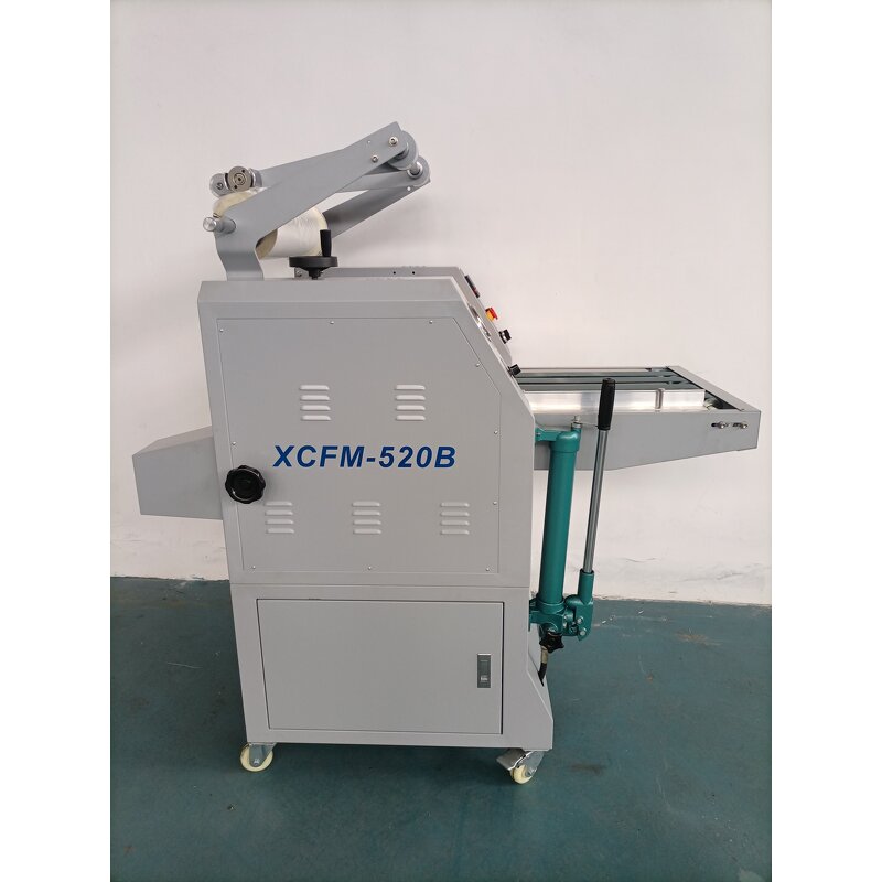 Hydraulic Single Side Laminating Machine Manufacturer - XCFM520B A2 Paper Sheet to Roll Hydraulic Laminator