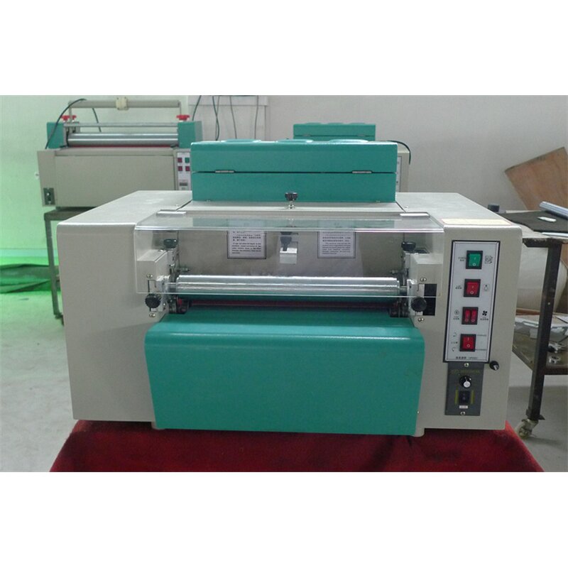 Manual Feed UV Coating Machine Manufacturer - SG-UV650 24" Glossy Photo Paper UV Liquid Coating Machine UV Light