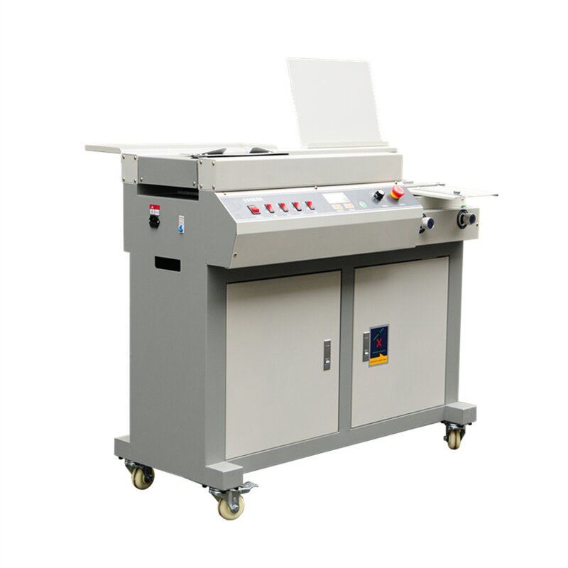 Automatic Spine Glue Book Binding Machine Manufacturer - 55H-A4 Eva Hot Glue Binder Wireless A4 Size