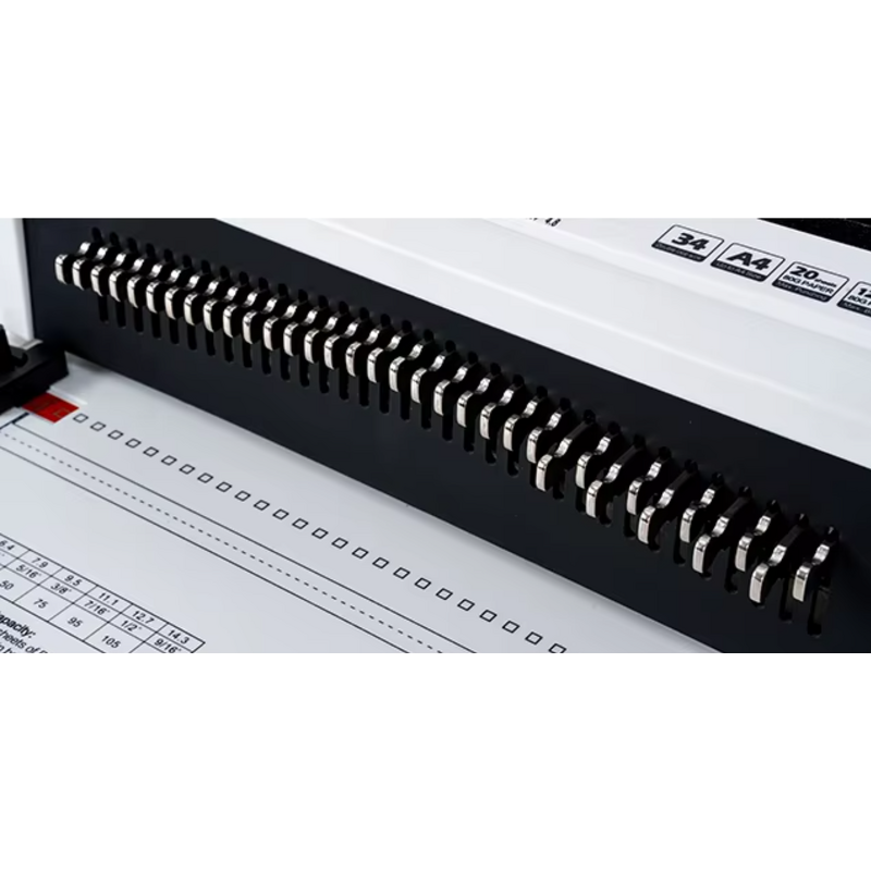 Wire Binding Machine Manufacturer - SG-W20A China Wholesale A4 Hardcover Book Wire Binding Machine