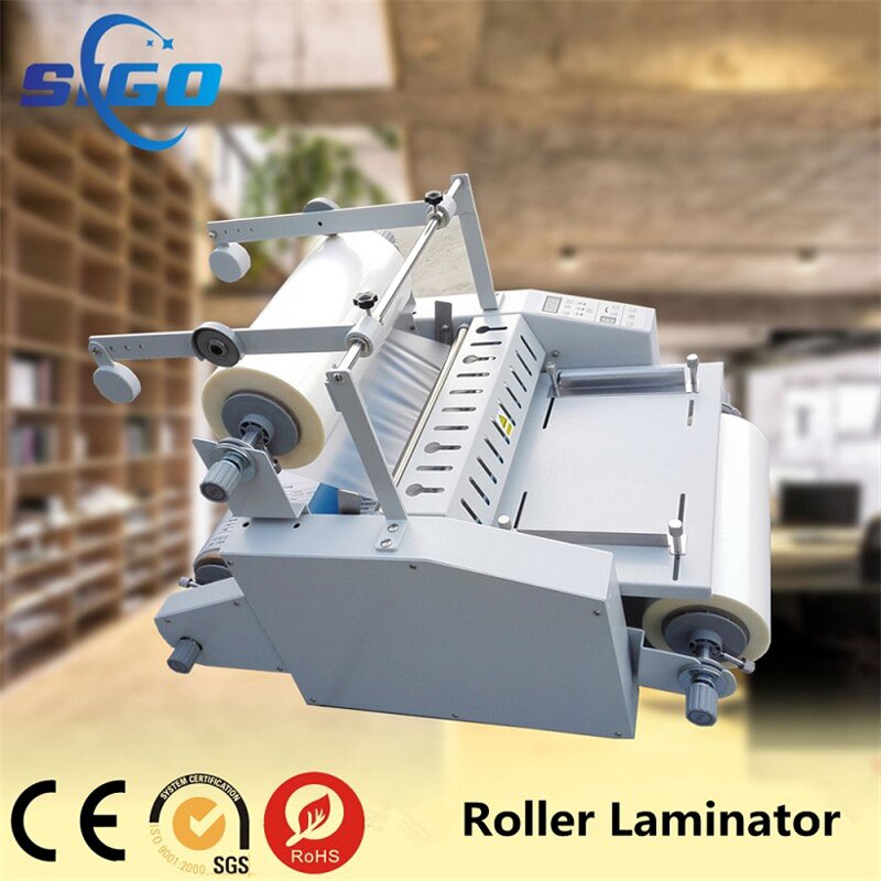 Thermal Roll Laminator Machine Manufacturer - V370 Office Desktop A3 LCD Control Panel