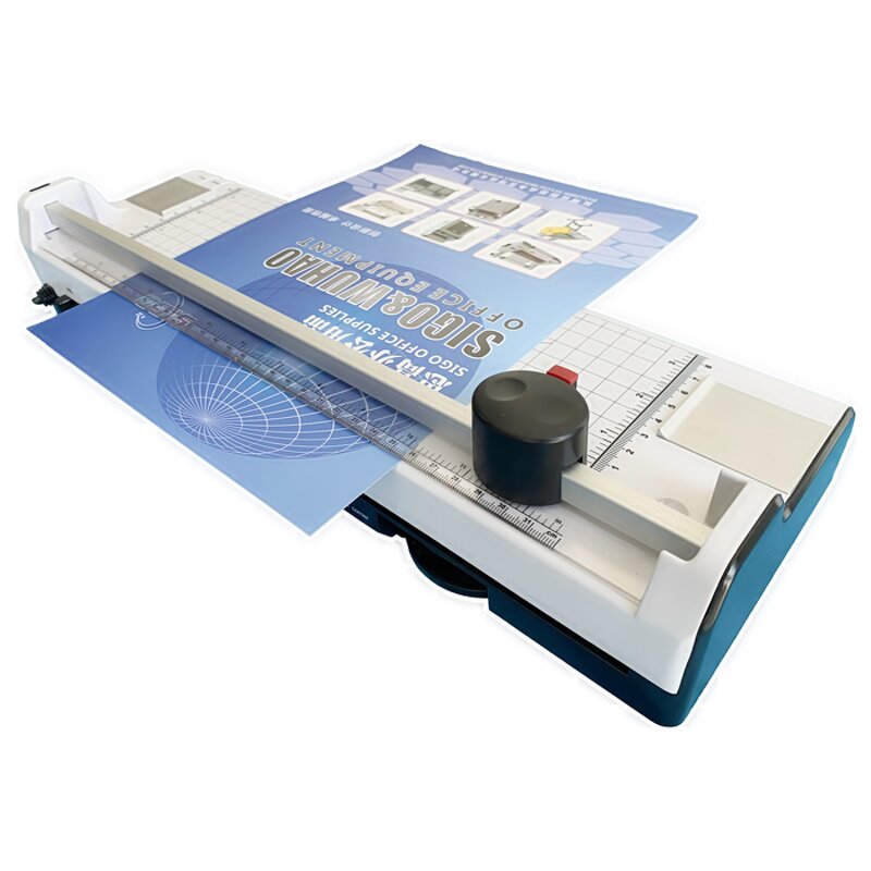 Laminator Cutter Machine Manufacturer - Hot Cold Two Rollers A4 Size Document Photo Laminator