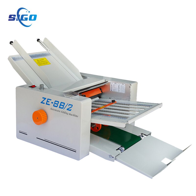 Automatic Paper Folding Machine Manufacturer - ZE-8B/4 A3 China