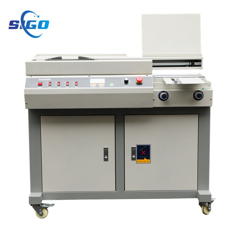 Glue Binding Machine Manufacturer - 55H-A4 High Speed Good Quality 320mm Binding Size
